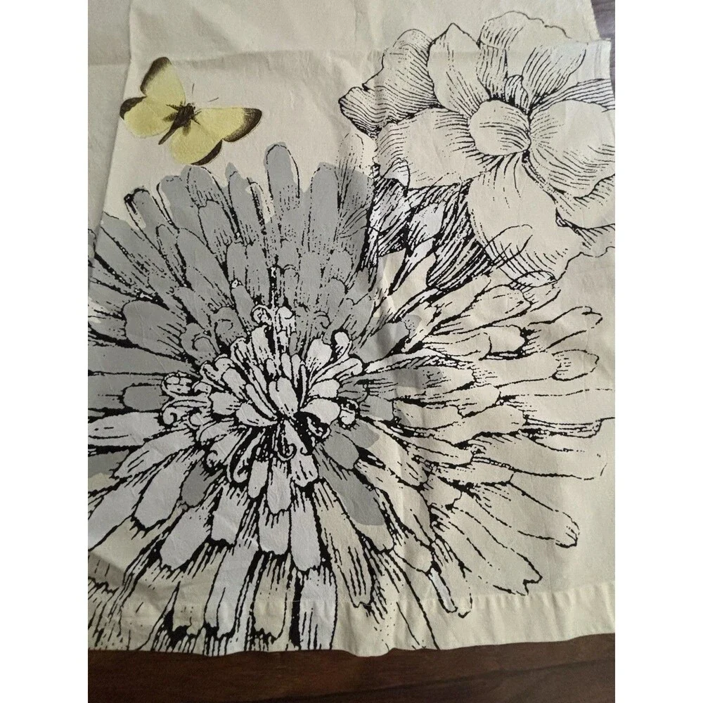West Elm Butterfly Shower Curtain 72”x74”